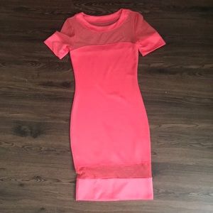 Pink Formfitting Dress